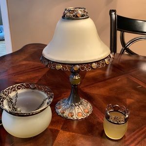 Lot of Party Lite decor